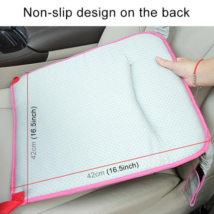 Car Safety Seat Protective Pad with Clip Back Abdominal Belt for Pregnant Woman