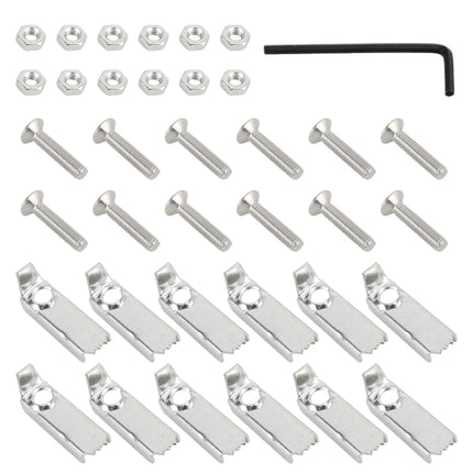 3 in 1 Small Luminous Non-Slip Automatic Gear Car Pedals Foot Brake Pad Cover Set, 3 in 1