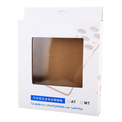 3 in 1 Small Luminous Non-Slip Automatic Gear Car Pedals Foot Brake Pad Cover Set, 3 in 1