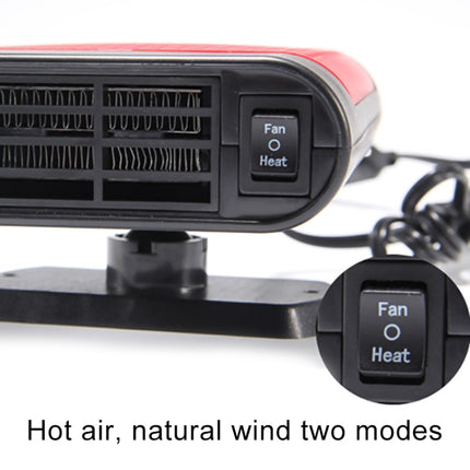Car Heater Hot Cool Fan Windscreen Window Demister Defroster DC 12V, Purification Version, DC 12V, Purification Version (Grey), DC 12V, Purification Version (Red)