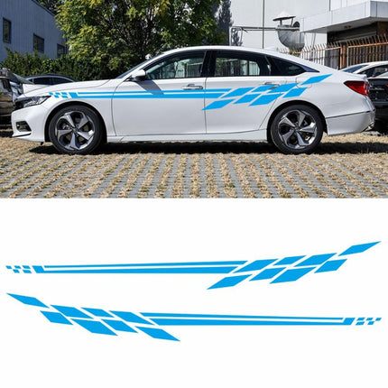 Car Styling Plaid Series PVC Sticker Auto Decorative Sticker