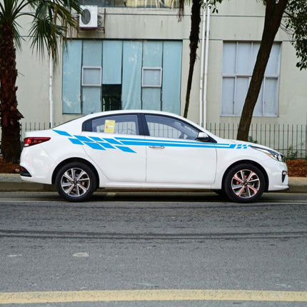 Car Styling Plaid Series PVC Sticker Auto Decorative Sticker