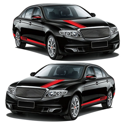 5 in 1 Car Styling Stripe Hood PVC Sticker Auto Decorative Sticker, D-935