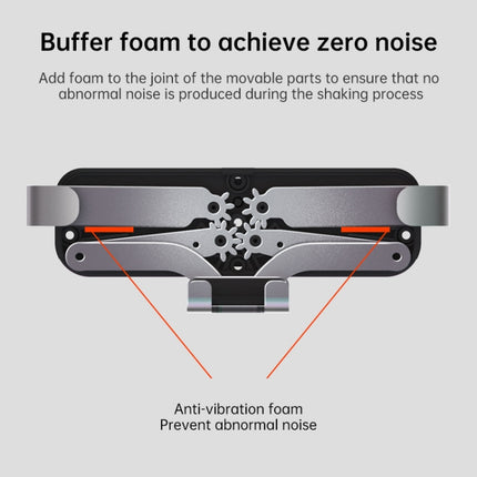 Soporte para teléfono móvil telescópico invisible para automóvil HAMTOD Pro Gravity