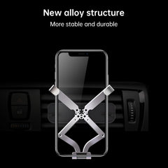 Soporte para teléfono móvil telescópico invisible para automóvil HAMTOD Pro Gravity