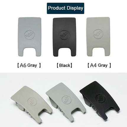 Car Rear Children Seat Isofix Cover for Audi A6 2013-2018