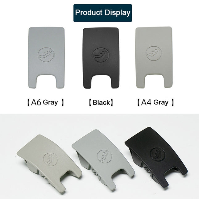 Car Rear Children Seat Isofix Cover for Audi A6 2013-2018