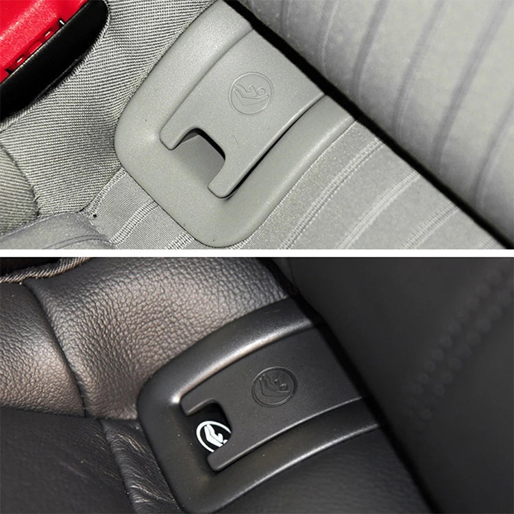 Car Rear Children Seat Isofix Cover for Audi A6 2013-2018