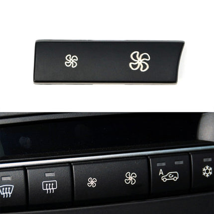 Car Wind Power Switch Air Conditioning Air Volume Button for BMW 5 Series 2011-2017 / 7 Series 2009-2015, Right High Configuration, Right High Configuration