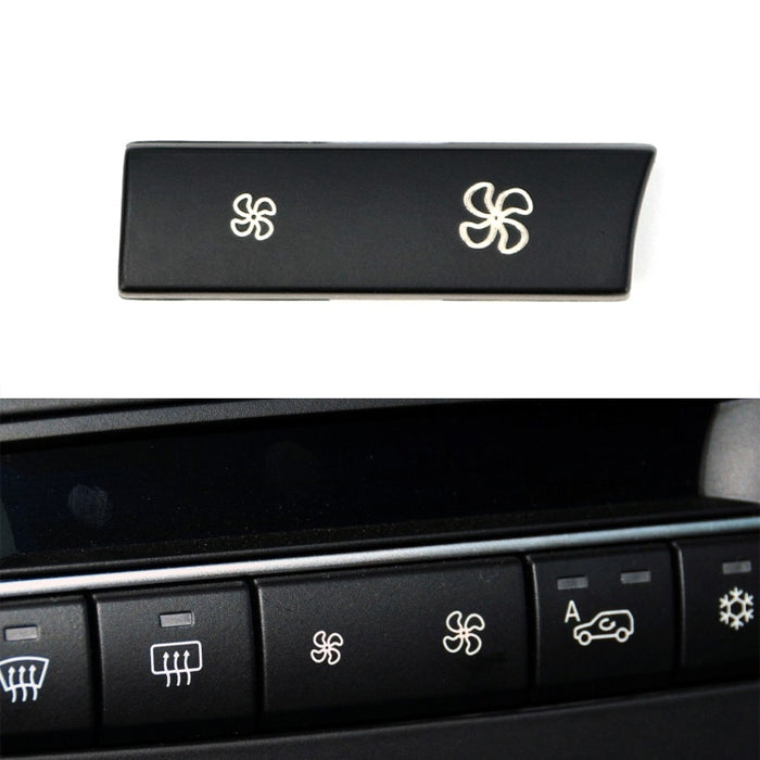 Car Wind Power Switch Air Conditioning Air Volume Button for BMW 5 Series 2011-2017 / 7 Series 2009-2015, Right High Configuration, Right High Configuration