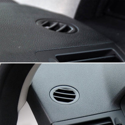 Car Right Side Dashboard Small Air Outlet Circular Air-conditioning Outlet for Mercedes-Benz C Class W204, Right Side for W204 (Black), Right Side for W204 (Brown)