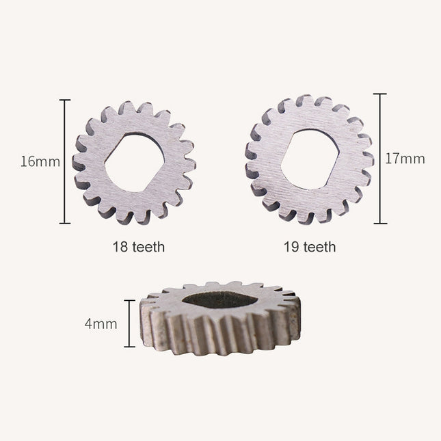 Car Sunroof Motor Gear for Mercedes-Benz W204/W212/W221/W164 / BMW F10/F02/E90/E70, 18 Teeth, 18 Teeth
