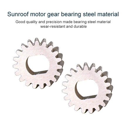 Car Sunroof Motor Gear for Mercedes-Benz W204/W212/W221/W164 / BMW F10/F02/E90/E70, 19 Teeth, 19 Teeth