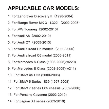 Car Air Suspension Compressor Pump Repair Kit for BMW / Land Rover / Porsche / Mercedes-Benz, BX101382