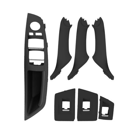 Car Standard Version Inside Doors Handle Pull Trim Cover 5141 7225 873 for BMW F10 F18, Left Driving, Standard Version (Wine Red), Standard Version (Black), Standard Version (Dark Coffee), Standard Version (Beige White), Standard Version (Grey)        ...