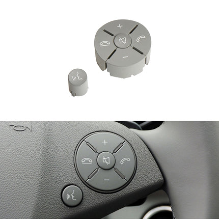 Car Right Side Steering Wheel Switch Buttons Panel for Mercedes-Benz W204 2007-2014, Left Driving, Right Side (Black), Right Side (Grey), Right Side (Beige), Right Side (Brown)