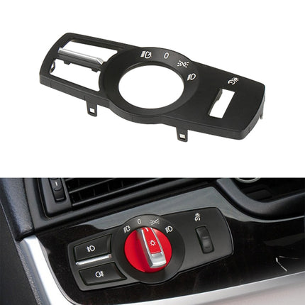 Car Headlight Switch Panel for BMW 5 Series 2010-2017, Left Driving Medium Configuration Version, Headlight Switch Panel Medium Configuration Version