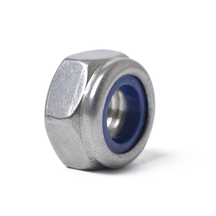 60 PCS Car 304 Stainless Steel Lock Nuts Nylon Insert Locknut Kit M3-M10, 60 PCS