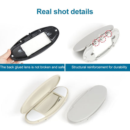 Car Sunshade Makeup Mirror Sun Visor for BMW mini R50R56, Left Driving