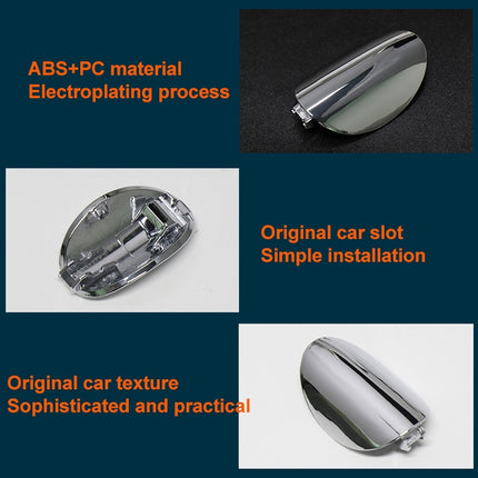 Car Outside Door Handle Covering Cap 51217431945 for BMW mini F55, Left Driving(UK Flag Style)