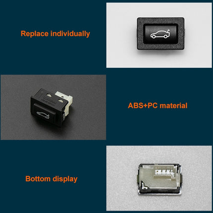 Car Trunk Switch Button for BMW F30, Left Driving, For BMW F30