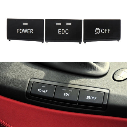 Car No. 1 Center Console Switch Button for BMW 3 Series M3 2005-2012, Left Driving, No. 1