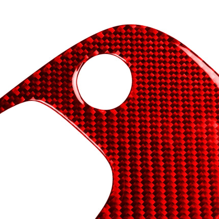 3 in 1 Carbon Fiber Car Gear Panel Sticker Kits A for Chevrolet Corvette C5 1998-2004, Left Drive