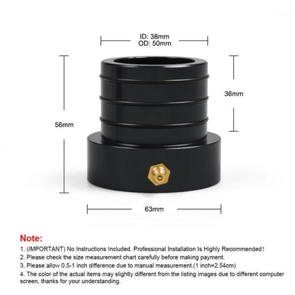 For Jeep Wrangler JK TJ Dana 30/44 Car Modification Front inner Outer Shaft Tube Seal Kit, Shaft Tube Seal Kit (Black), Shaft Tube Seal Kit (Red)