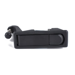 Black Zinc Alloy Adjustable Lever Hand Operated Compression Latch with Raised Trigger for RV / Trailer, Non-Locking
