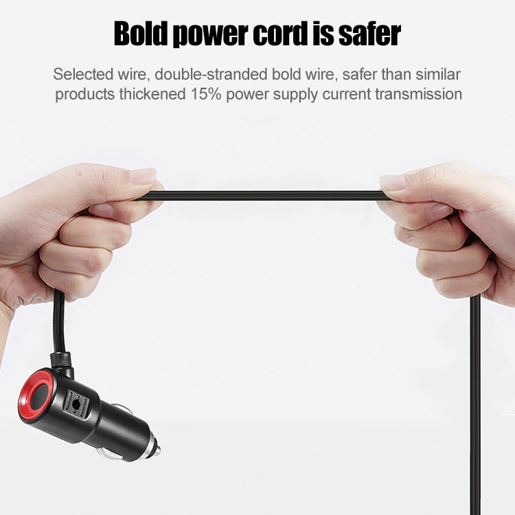 Cup Holder Car Charger Dual Cigarette Lighter 4USB Ports Charger Car MP3 Player