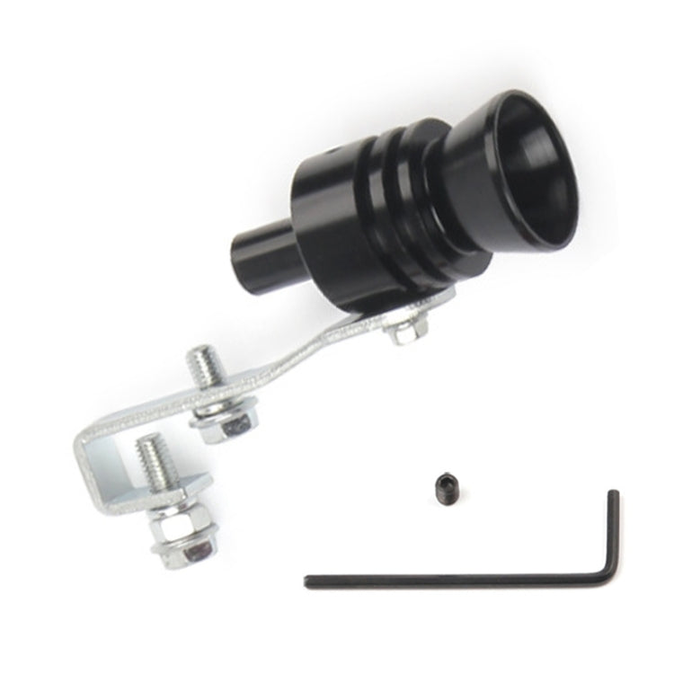 Universal Aluminum Turbo Sound Exhaust Muffler Pipe Whistle Car / Motorcycle Simulator Whistler, Size: L, Outside Diameter: 30mm