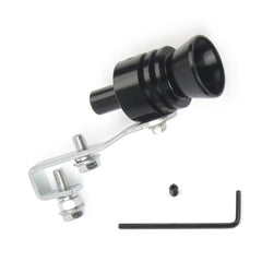 Universal Aluminum Turbo Sound Exhaust Muffler Pipe Whistle Car / Motorcycle Simulator Whistler, Size: L, Outside Diameter: 30mm