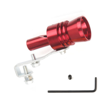 Universal Aluminum Turbo Sound Exhaust Muffler Pipe Whistle Car / Motorcycle Simulator Whistler, Size: XL, Outside Diameter: 35mm