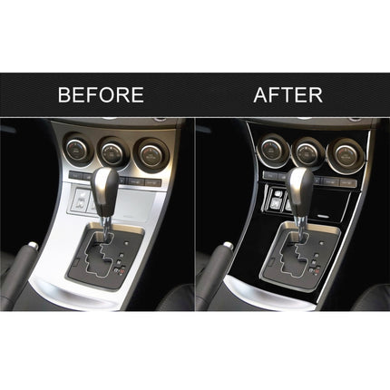 For Mazda 3 Axela 2010-2013 7 in 1 Car AC Gear Frame Set C Decorative Sticker, Right Drive, AC Gear Frame Set C, Right Drive