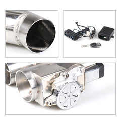 CNSPEED Y Shape 2 In 1 Car Remote Control Electric Exhaust Valve Pipe, Size: 2.25 inch, Size: 2.25 inch