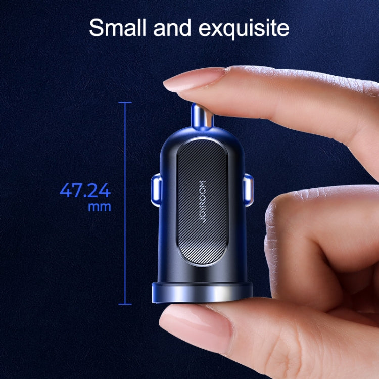 JOYROOM C-A08 30W Mini PD+QC3.0 Smart-Autoladegerät mit zwei Anschlüssen, C-A08