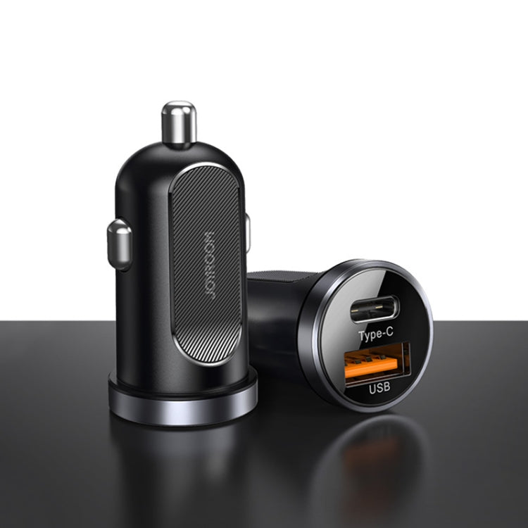 JOYROOM C-A08 30W Mini PD+QC3.0 Smart-Autoladegerät mit zwei Anschlüssen, C-A08