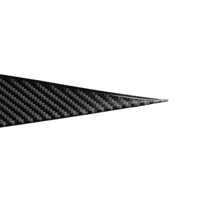 4 PCS Car Carbon Fiber Door Inner Handle Panel Decorative Sticker for Infiniti Q50 2014-2020, Left Drive