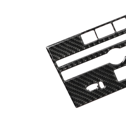 Car Carbon Fiber CD  Console Panel Decorative Sticker for Infiniti Q50 / Q60 2014-2020