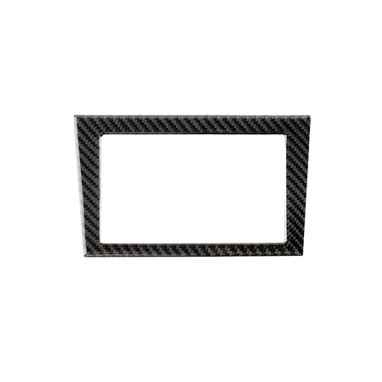 Car Carbon Fiber Navigation Frame Decorative Sticker for Infiniti Q50 / Q60 2014-2020, Navigation Frame