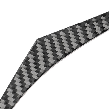 Car Carbon Fiber Right Side of the Dashboard Decorative Sticker for Infiniti Q50 / Q60 2014-2020, Left Drive, Right Side of the Dashboard