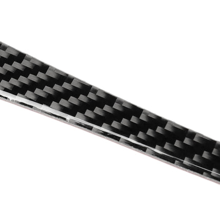 Car Carbon Fiber Left Side of the Dashboard Decorative Sticker for Infiniti Q50 / Q60 2014-2020, Left Drive, Left Side of the Dashboard