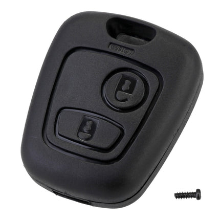 2 PCS Car 307 Mouth Remote Control Key Case Cover for PSA Peugeot Citroen