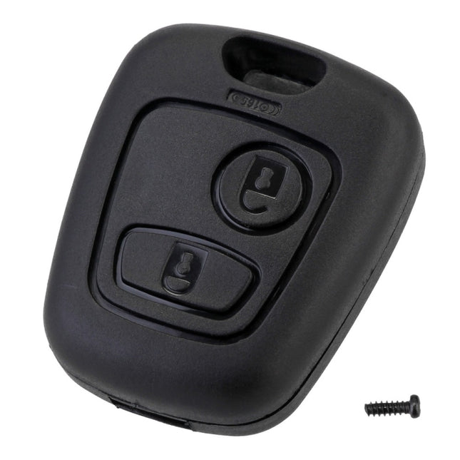 2 PCS Car 307 Mouth Remote Control Key Case Cover for PSA Peugeot Citroen