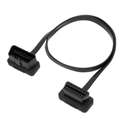 16PIN Car OBD Diagnostic Extended Cable OBD2 Male to Female Cable, Cable Length: 30cm, 30cm