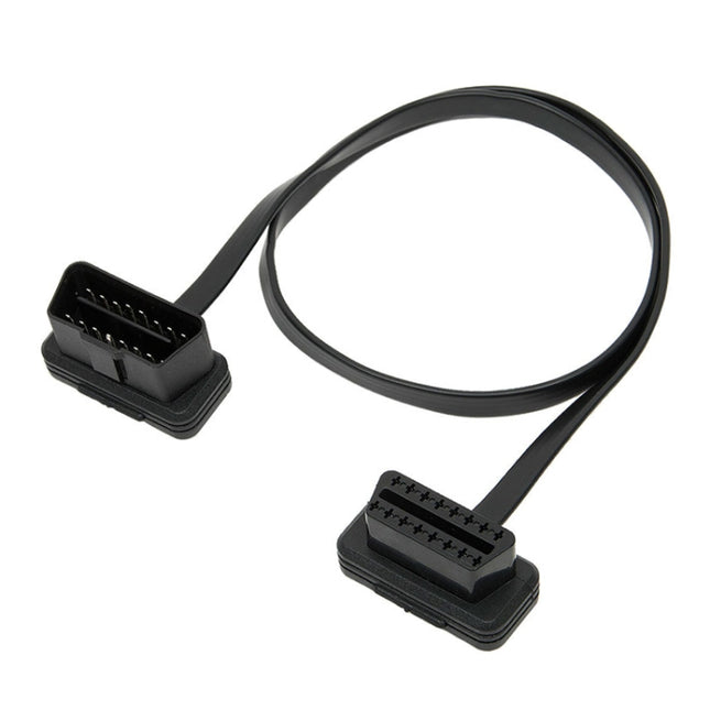 16PIN Car OBD Diagnostic Extended Cable OBD2 Male to Female Cable, Cable Length: 30cm, 30cm