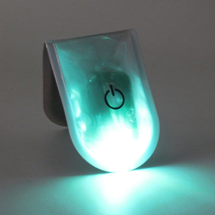 2 PCS Outdoor Night Running Safety Warning Light LED Illuminated Magnet Clip Light