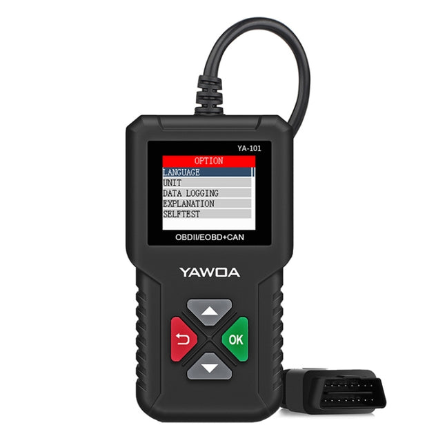 YA101 Car Mini Code Reader OBD2 Fault Detector Diagnostic Tool, YA101