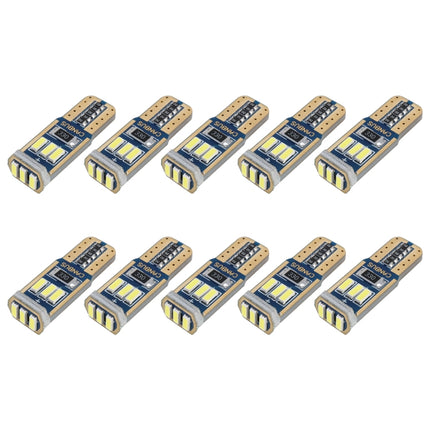 10 PCS T10 DC12V / 1.7W / 6000K / 110LM 9LEDs SMD-4014 Car Clearance Light, with Decoder