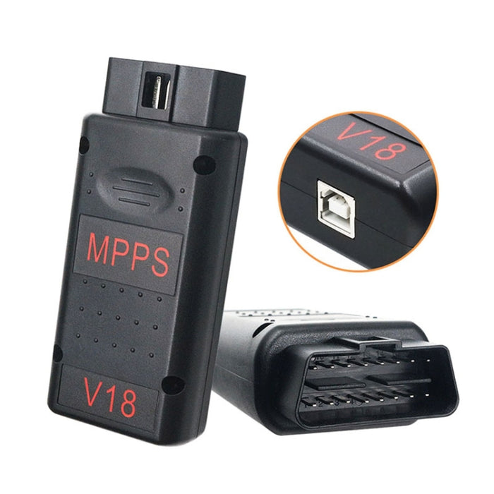 MPPS V18 Main + Tricore + Multiboot V18.12.3.8 with Breakout Tricore Cable Car Diagnostic Tool, V18
